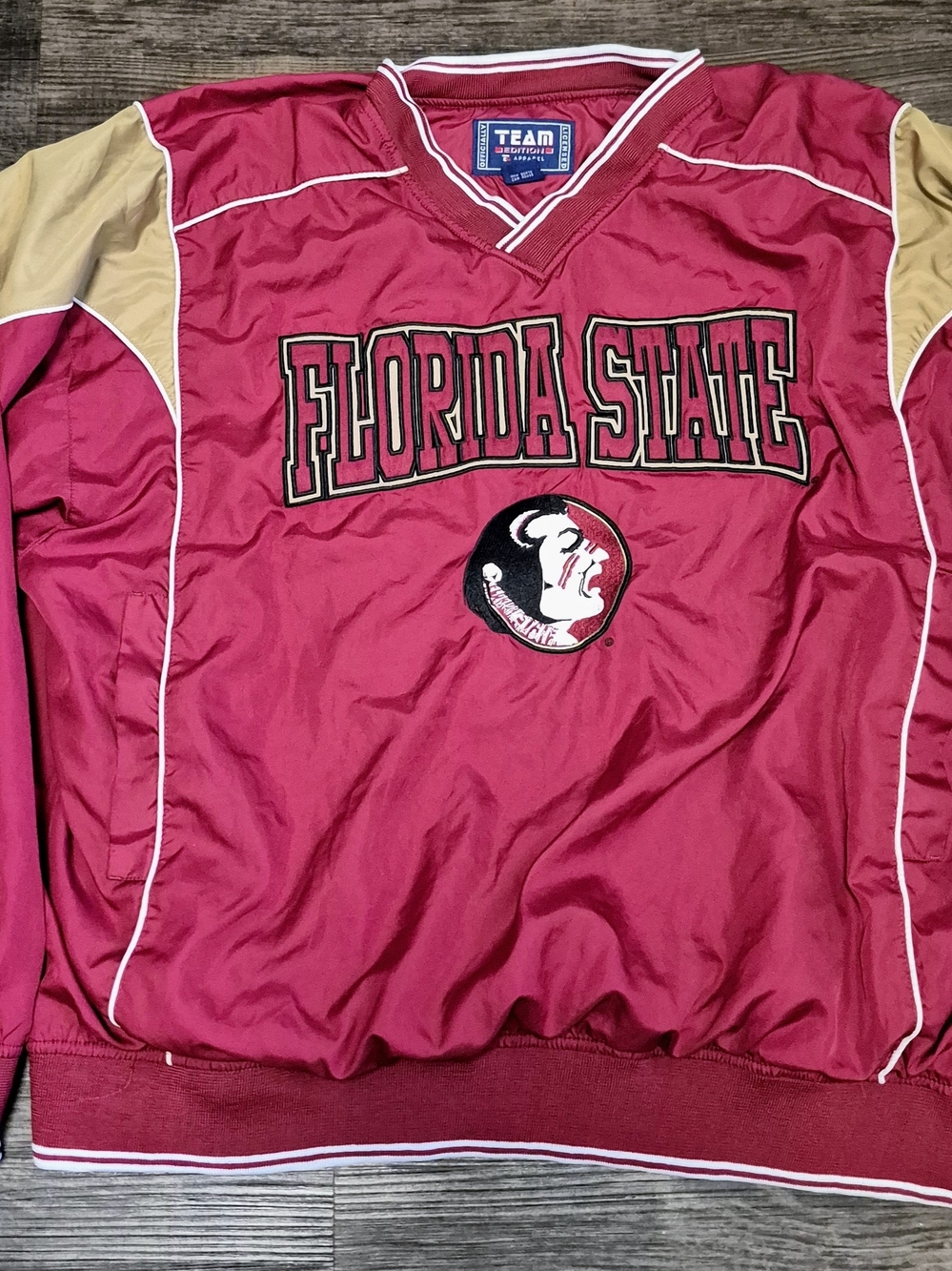 NCAA Florida State Garnet and Gold Crewneck Sweater